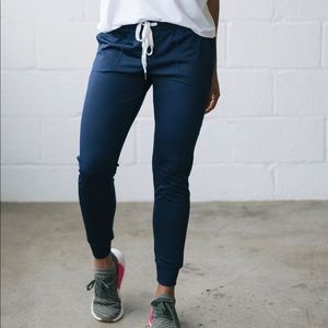 Zyia Navy Cozy Jogger